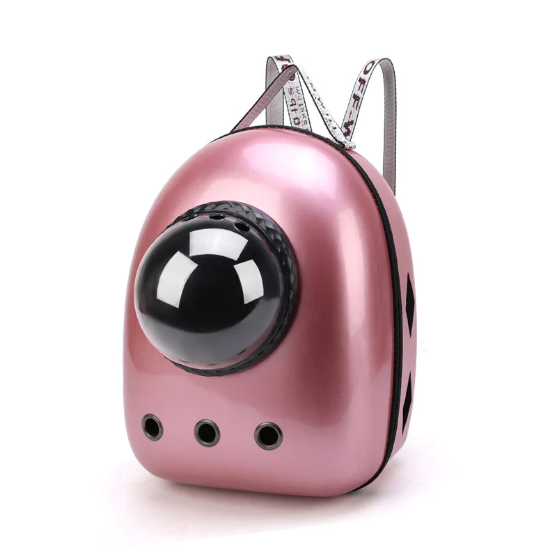 Sac à Dos Capsule Transparent – Confort & Sécurité pour Chat et Petit Chien