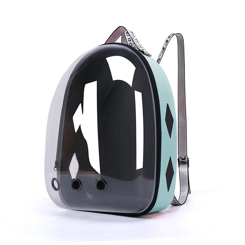 Sac à Dos Capsule Transparent – Confort & Sécurité pour Chat et Petit Chien