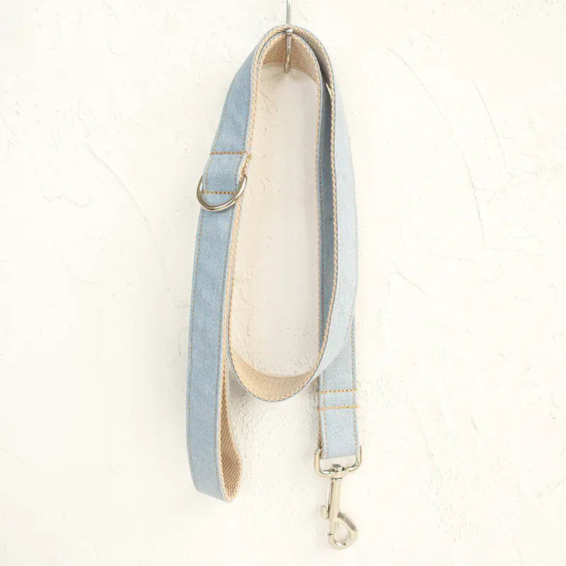 Ensemble AZUR ROYAL – Collier, Laisse & Nœud Papillon
