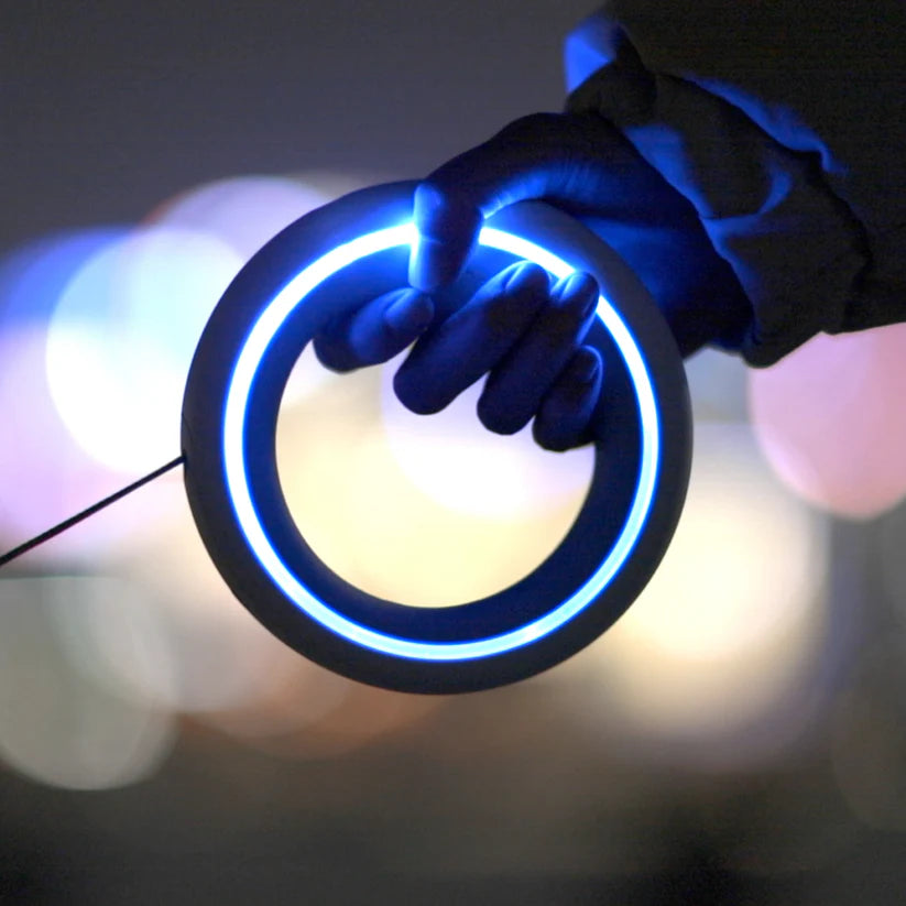 Laisse intelligente mains libres et lumineuse