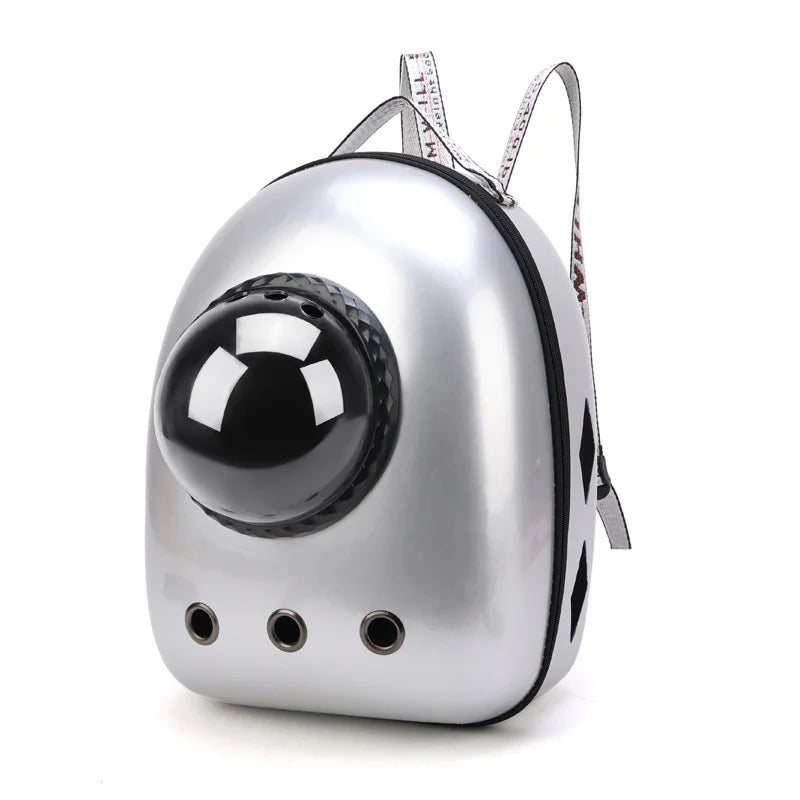 Sac à Dos Capsule Transparent – Confort & Sécurité pour Chat et Petit Chien