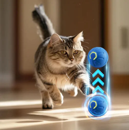 Balle Interactive Intelligente – Épuise l’ennui, réveille l’instinct !
