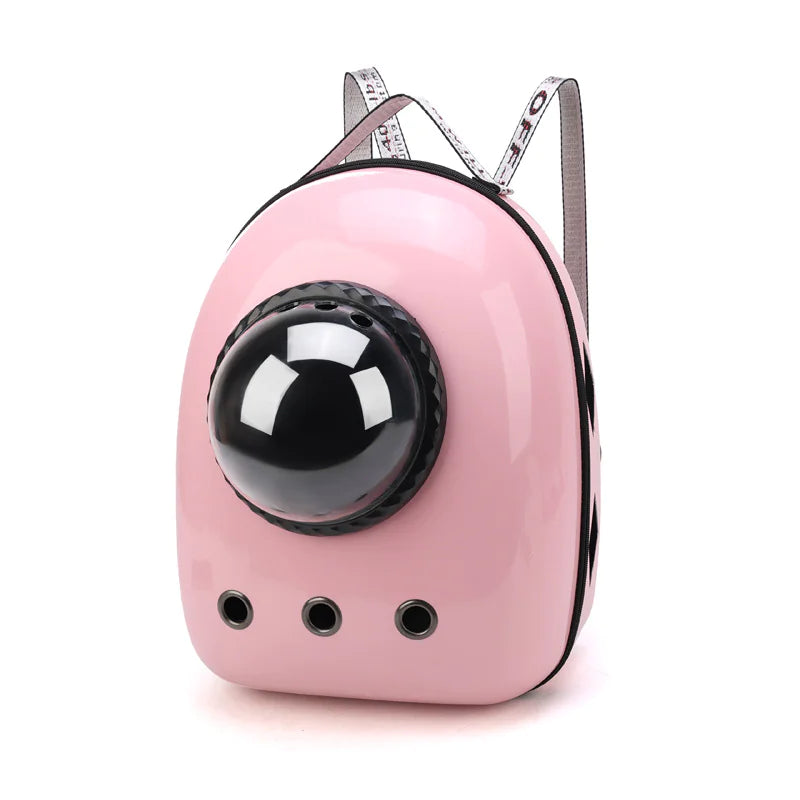 Sac à Dos Capsule Transparent – Confort & Sécurité pour Chat et Petit Chien