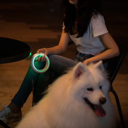 Laisse intelligente mains libres et lumineuse
