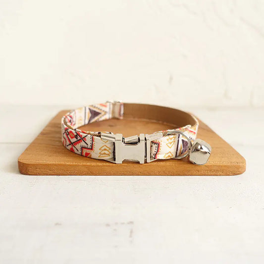 Ambre Sauvage - Collier ajustable pour chat