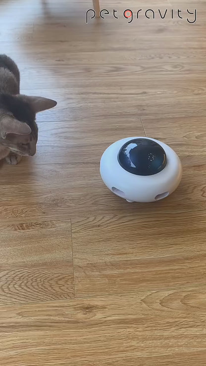 Jouet Électrique UFO pour Chats – Amusement Infini et Instinct Réveillé !